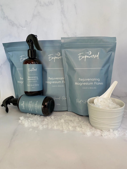Magnesium Oil vs. Magnesium Flakes: Which Is Better for Your Skin? - I am Empowered